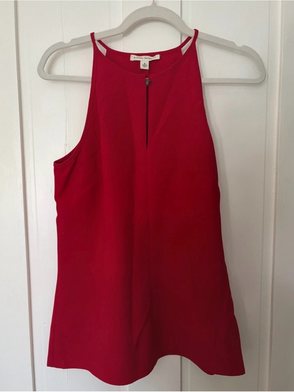 Banana Republic Red Halter Neck Camisole